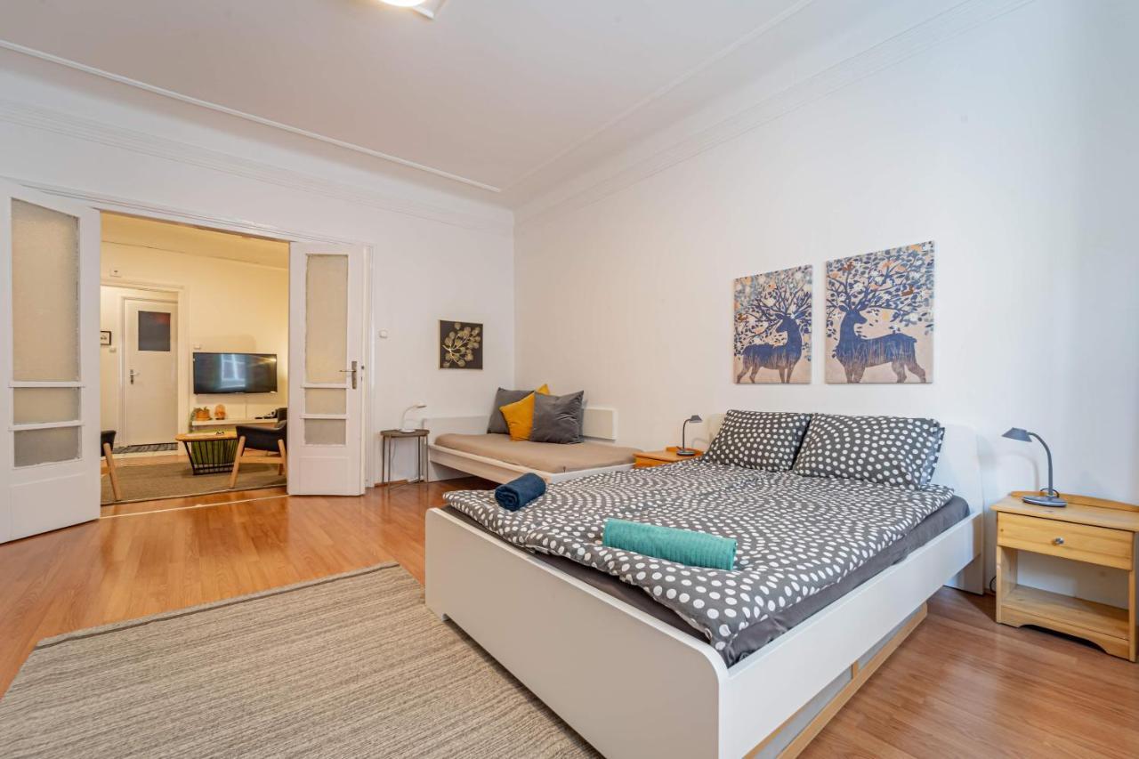 Central&Cozy Balcony!3Bdr 2Bth Budapest Exterior foto